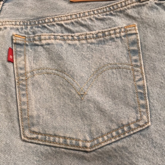Levi’s 501 high rise Jean shorts new - Picture 7 of 8